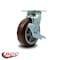 Service Caster Little Giant 6229-SR-BK Replacement Caster with Brake- LIT-SCC-30CS620-PPUR-TLB - alternate 2